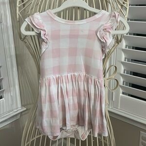 Little Sleepies Play Short Sleeve Dress with Bodysuit